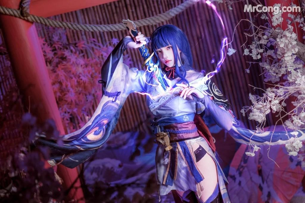 Coser@桜桃喵 Vol.139: 雷电将军+花絮 (51 photos )(31)