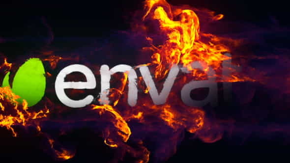 Fire Explosion Logo - VideoHive 8934884