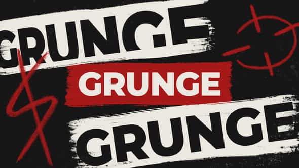 Grunge Marker Intro Logo - VideoHive 53721111