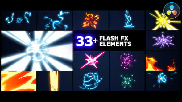 Flash FX Elements - VideoHive 38034461