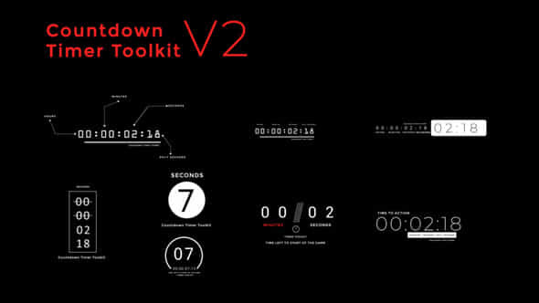 Countdown Timer Toolkit - VideoHive 36213136