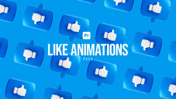 Like Animations Pack For Premiere Pro - VideoHive 50212146