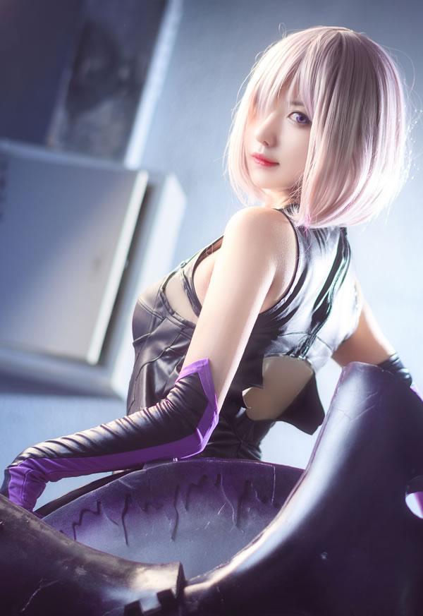 高颜值coser Shika小鹿鹿-玛修(12)