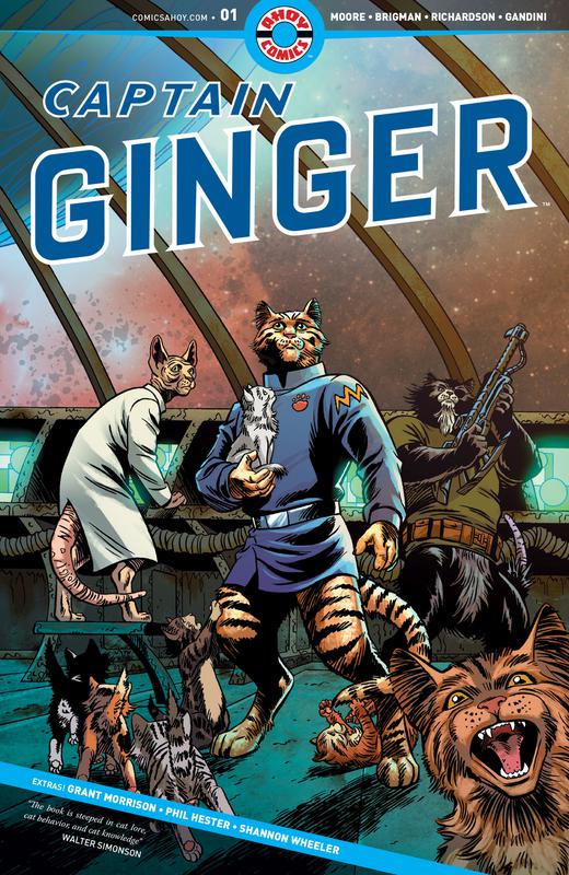 Captain Ginger #1-4 (2018-2019) Complete