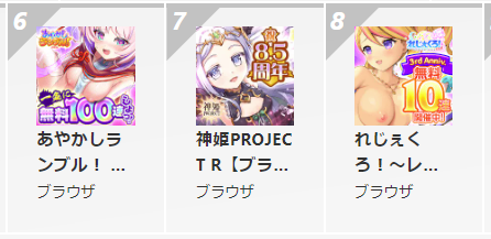 FANZAGAMES人気ランキングスレ 8208位 	->画像>65枚 
