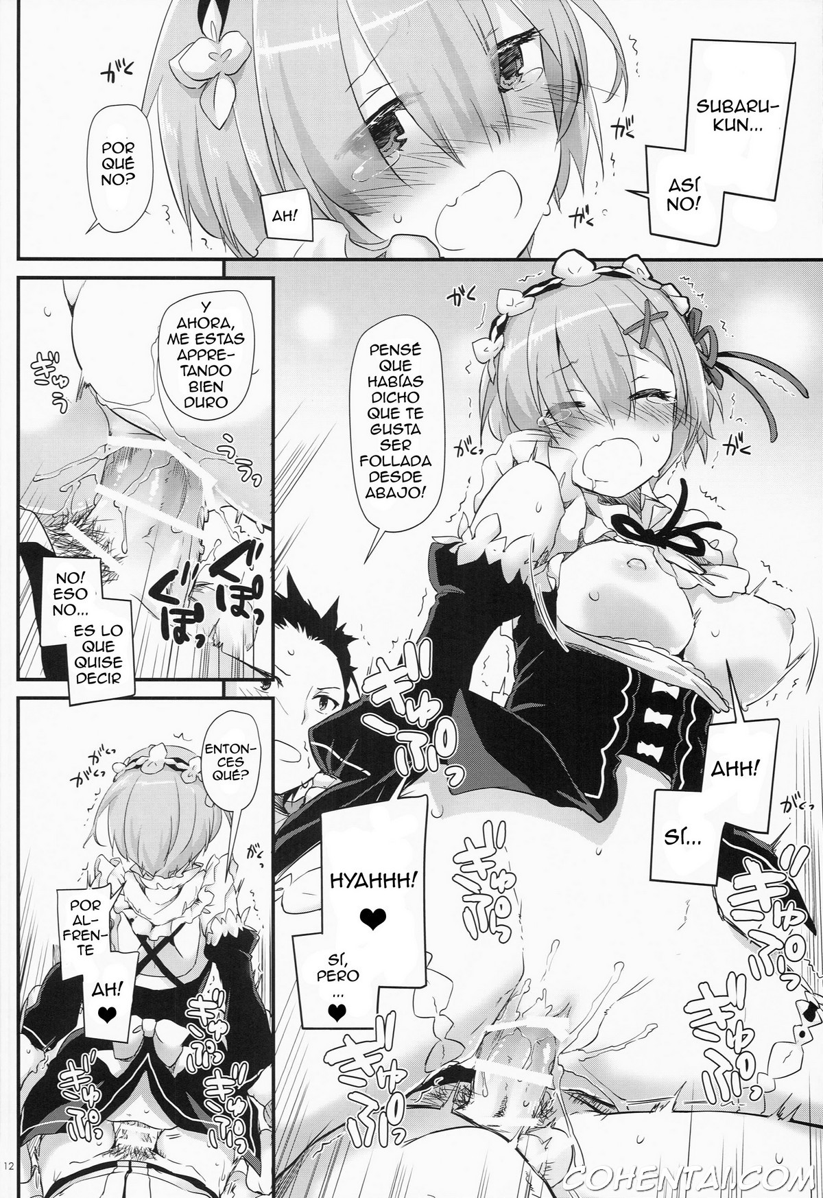 D.L. action 109 (Re:Zero Kara Hajimeru Isekai Seikatsu) xxx comics manga porno doujin hentai español sexo 