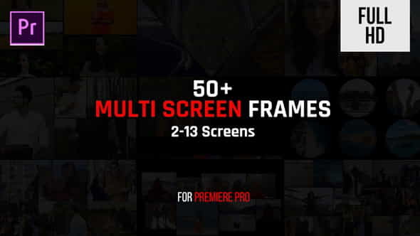 Multi Screen Frames Pack - VideoHive 30406870
