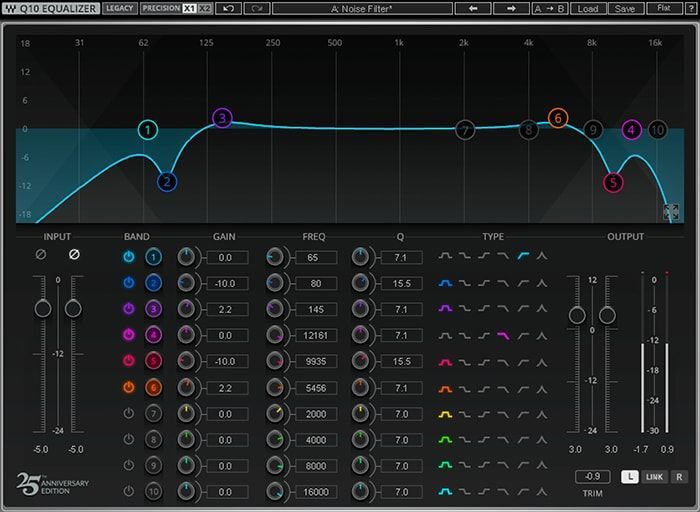 Waves Q10 Equalizer