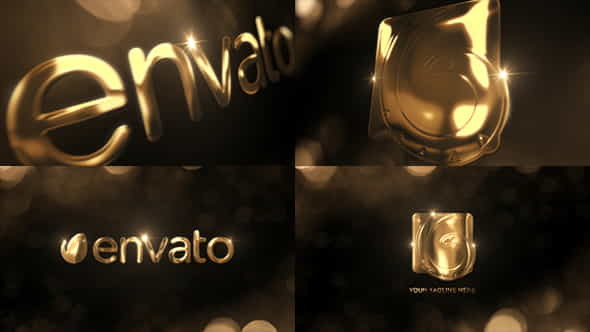 Elegant Gold Logo Reveal - VideoHive 20274553