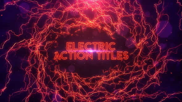Electric Action Titles - VideoHive 32904674