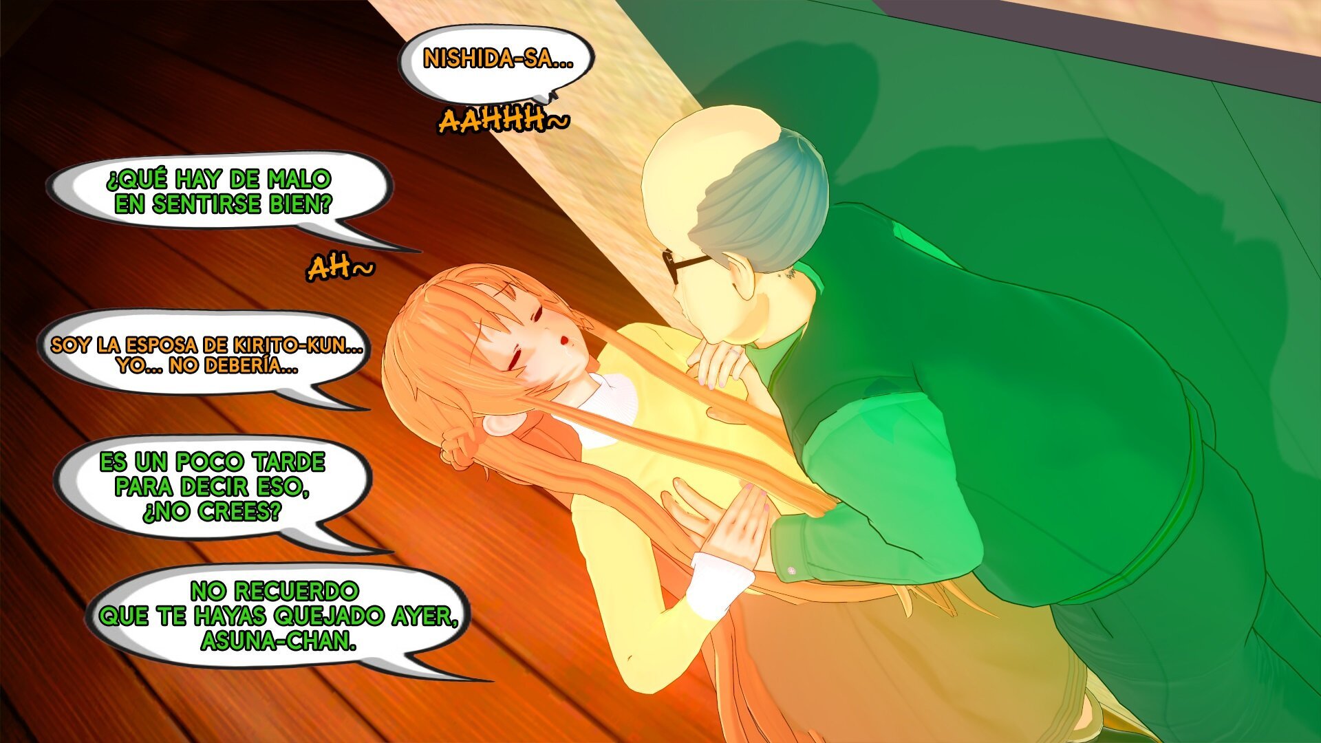 &#91;YuukiS&#93; La historia de la luna de miel de Asuna (Sin censura) - 9
