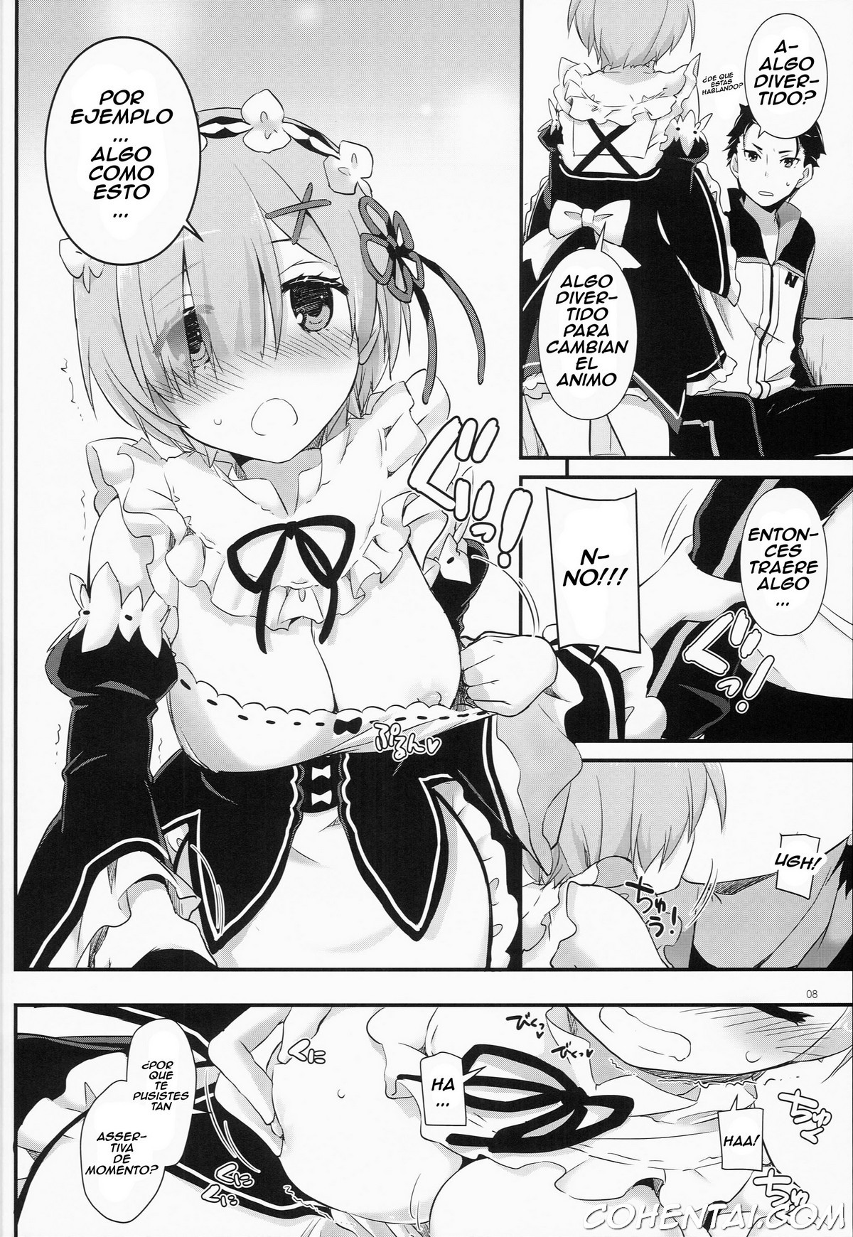 D.L. action 109 (Re:Zero Kara Hajimeru Isekai Seikatsu) xxx comics manga porno doujin hentai español sexo 