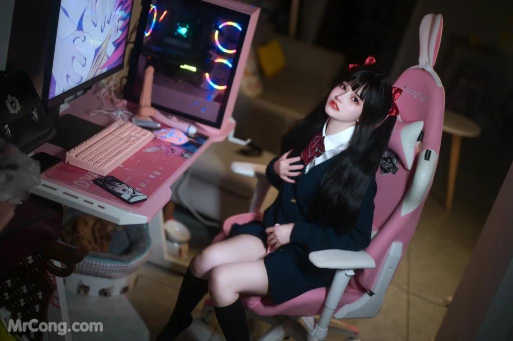 Coser@鹿八岁: JK少女的悸动 (120 photos )(52)