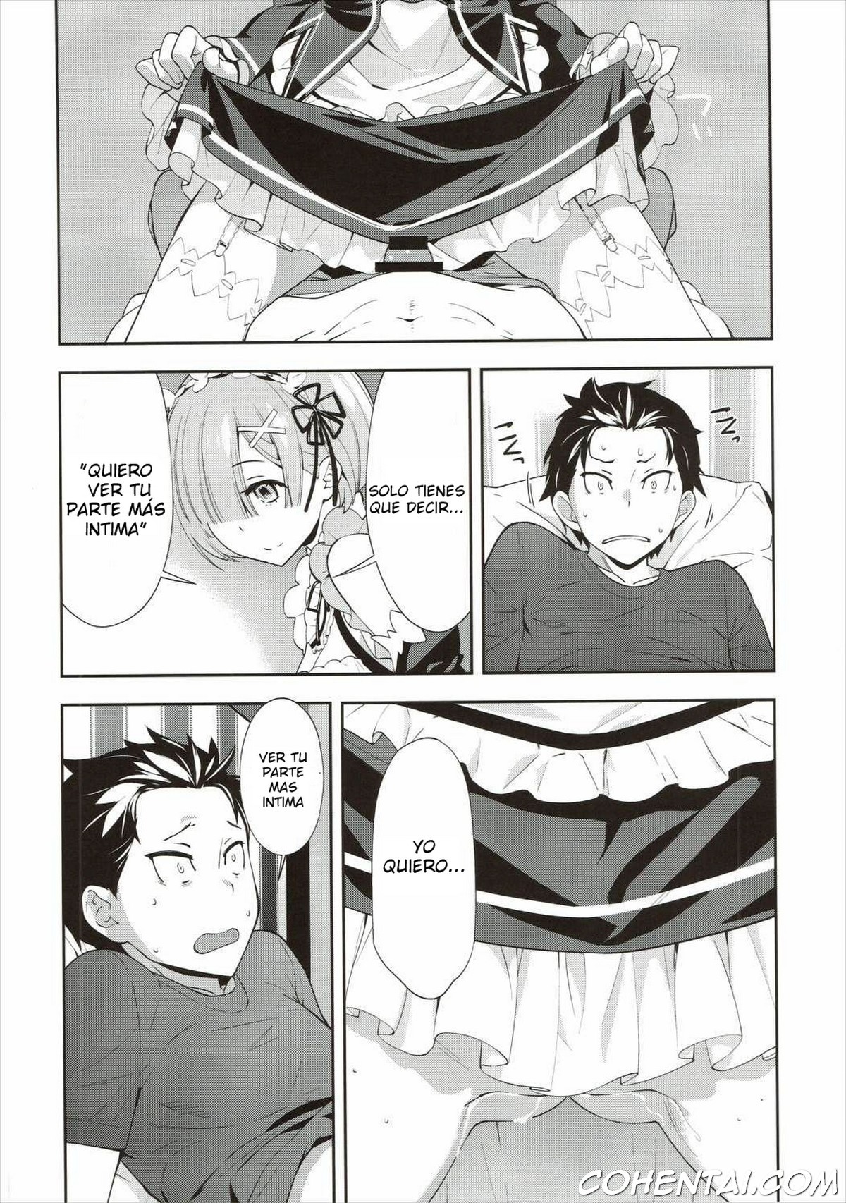 CHOICE (Re:Zero kara Hajimeru Isekai Seikatsu) xxx comics manga porno doujin hentai español sexo 