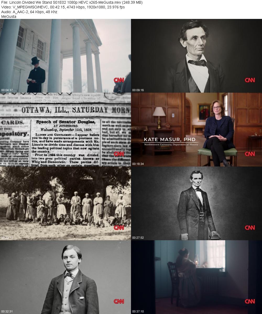Lincoln Divided We Stand S01E02 1080p HEVC x265 MeGusta
