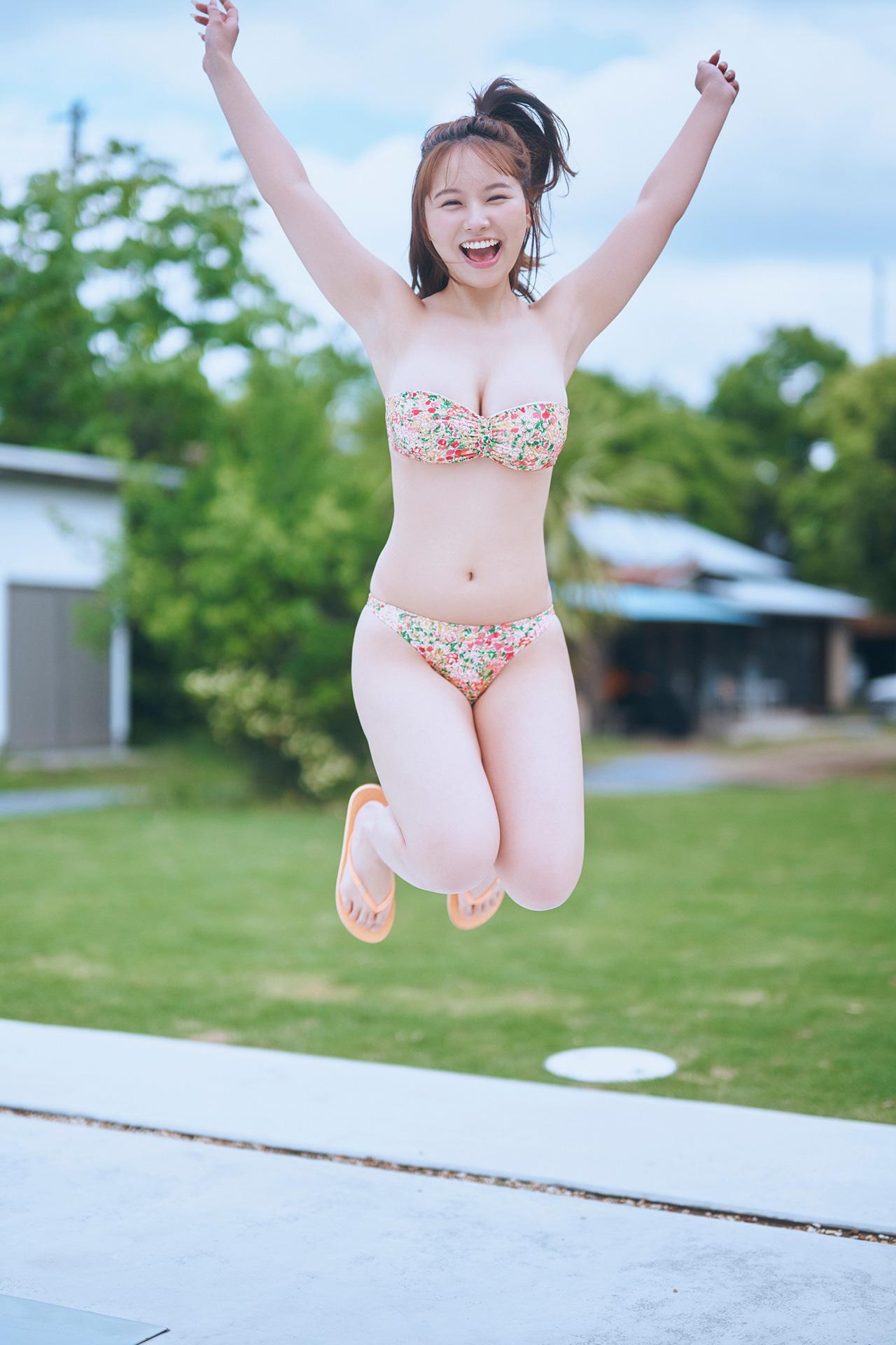 Yuzuha Hongo 本郷柚巴, FLASHデジタル写真集 [Sunflower] Set.01(17)