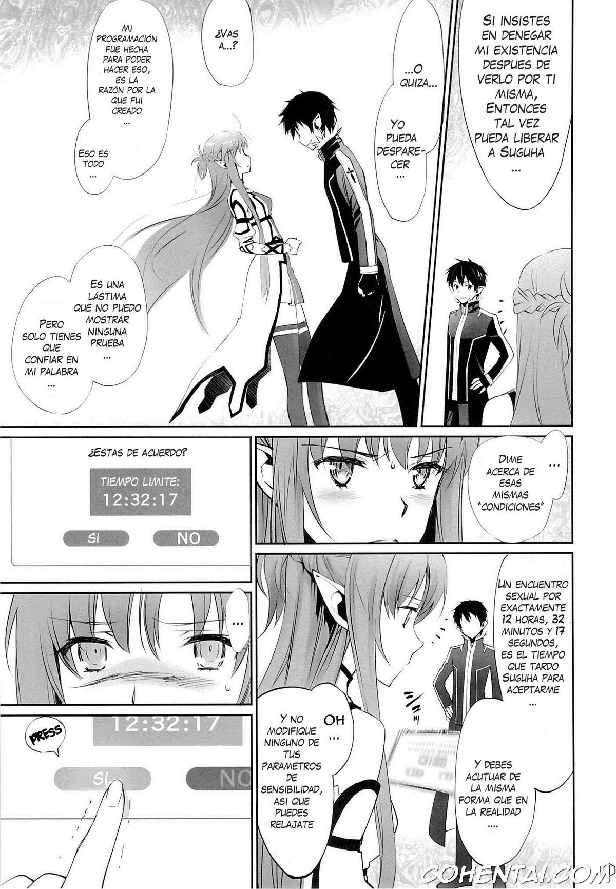 turnover (Sword Art Online) xxx comics manga porno doujin hentai español sexo Asuna Yuuki Kazuto Kirigaya | Kirito Suguha Kirigaya Sword Art Online