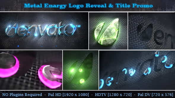 Metal Energy Logo Reveal - VideoHive 5415270