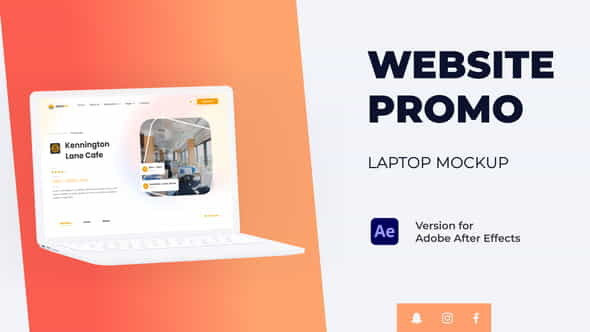 Colorful Website Promo - Laptop - VideoHive 37848473