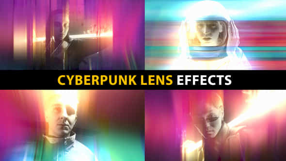 Cyberpunk Lens Effects After Effects - VideoHive 58542271