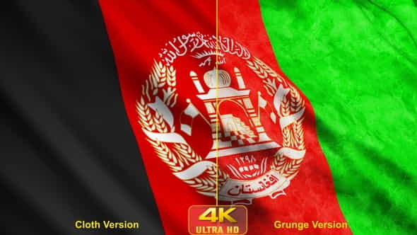 Afghanistan Flags - VideoHive 24630491