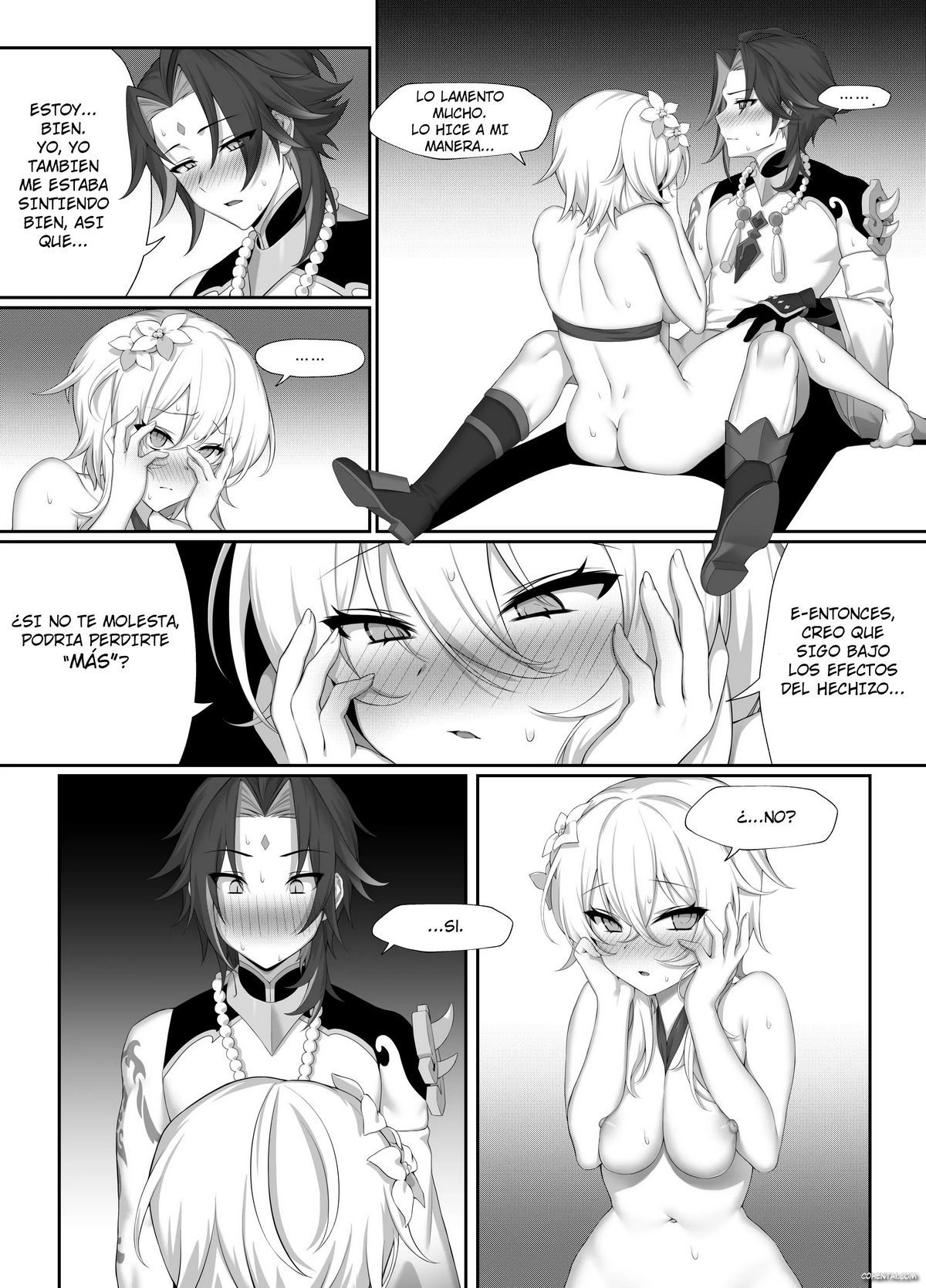 Noroi Demo Ii (Genshin Impact) manga hentai xxx español