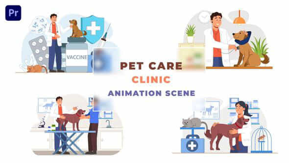 Pet Care Clinic - VideoHive 43661268