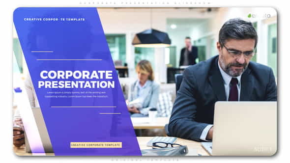 Corporate Presentation Slideshow - VideoHive 22800077