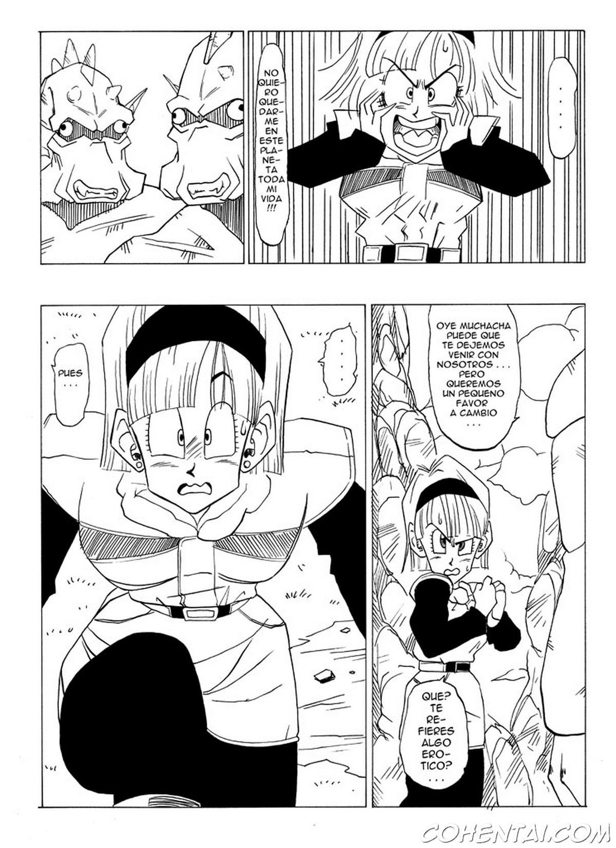 Fake Namekians (Dragon Ball Z) xxx comics manga porno doujin hentai español sexo 