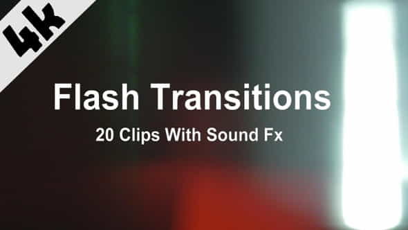 Flash Transitions - VideoHive 30415528