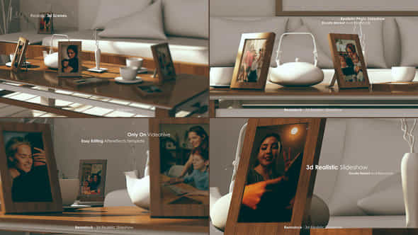 Realistic Photo Frame - VideoHive 50010469