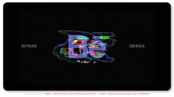 Scifi Glitch Logotype Opener - VideoHive 54151190