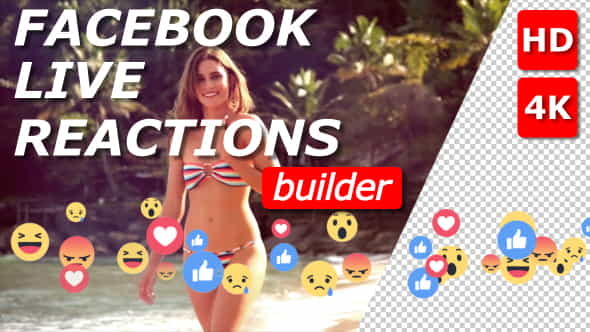 Facebook Live Emojis Builder - VideoHive 21046656