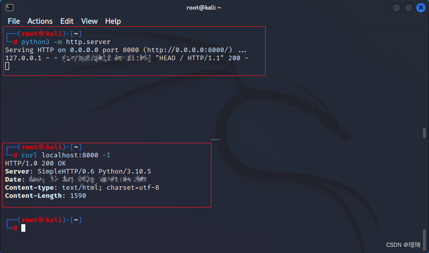 kali-http-and-curl