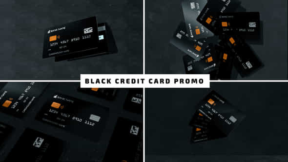 Black Credit Card Promo - VideoHive 58482671