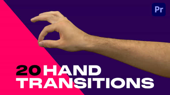 Real Hand Transitions - VideoHive 47833314