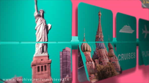Travel AgencyTravel Services Intro - VideoHive 8682825