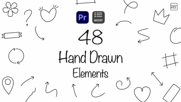 Hand Drawn Elements - VideoHive 42155664