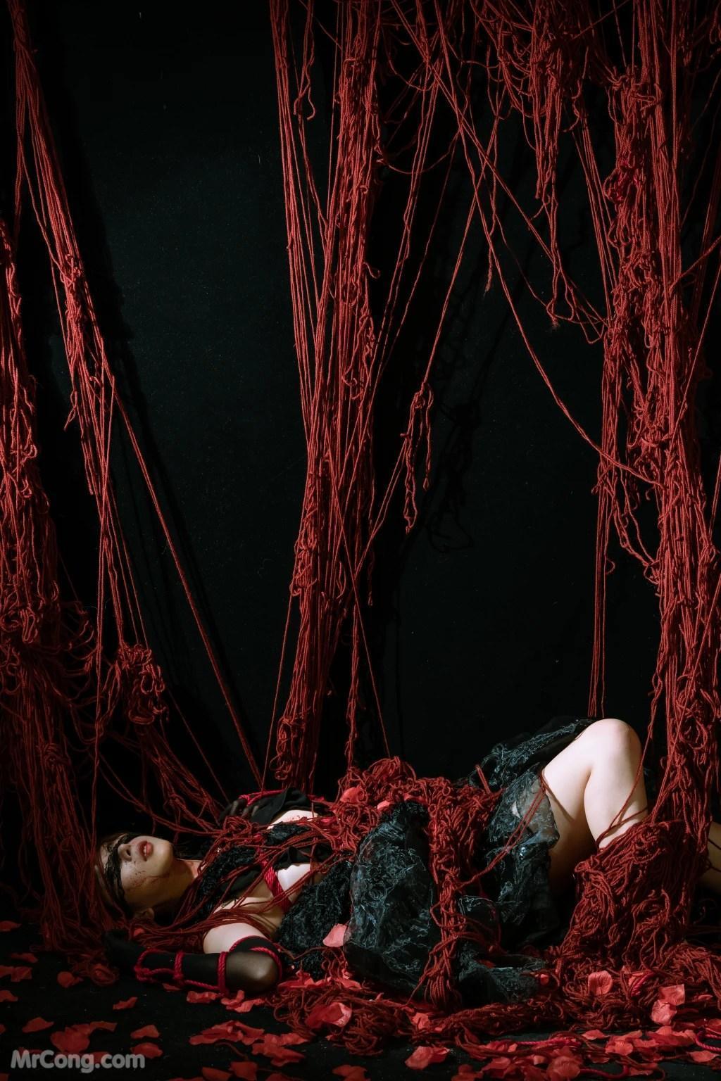 Coser@云溪溪 (Yunx1x1) Vol.060: 奶桃桃 月 (48 photos)(7)
