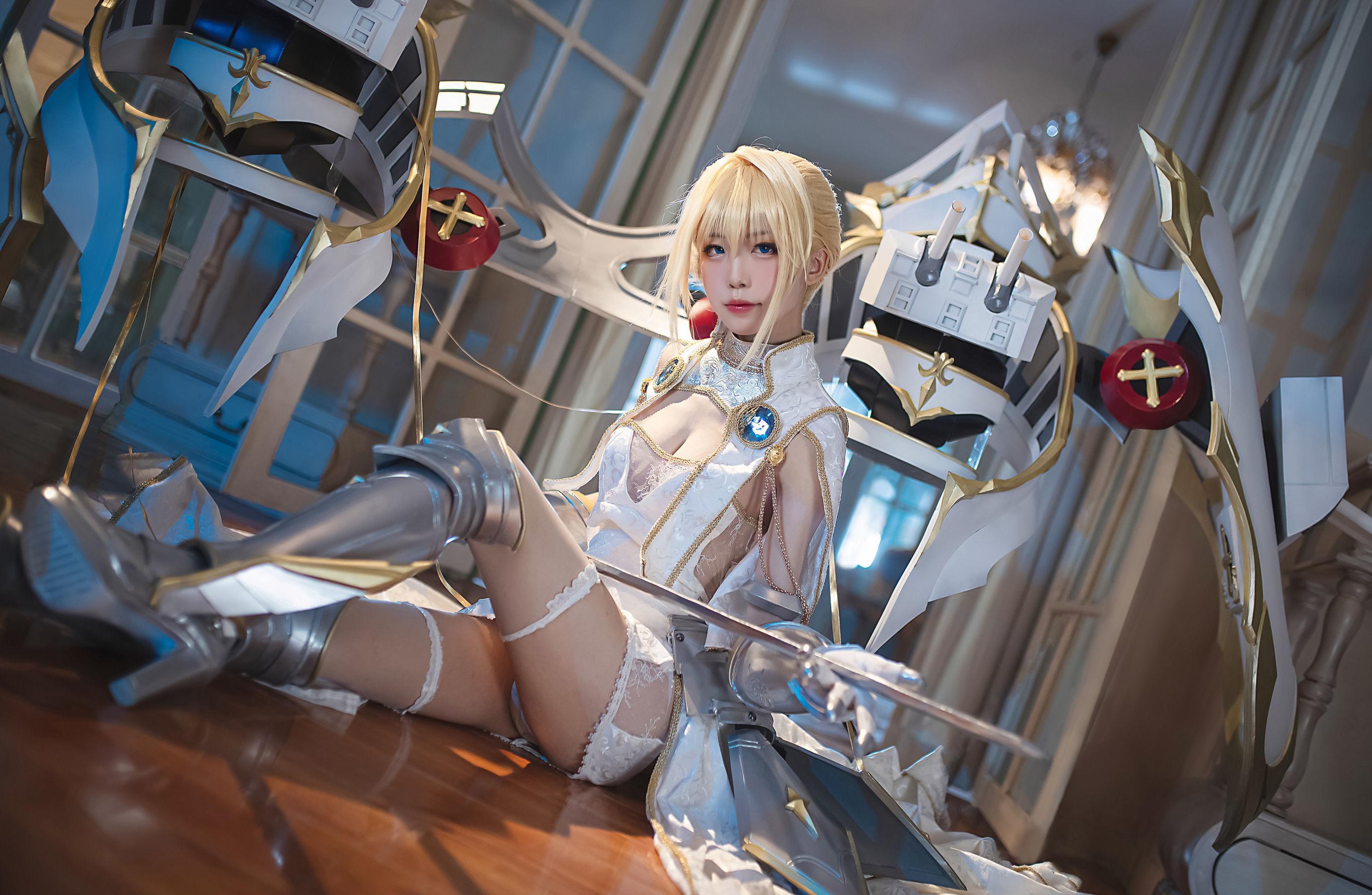 [网红COSER] 水淼aqua – 圣女贞德 写真集(22)