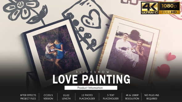 Love Story Slideshow - Painting - VideoHive 31607395