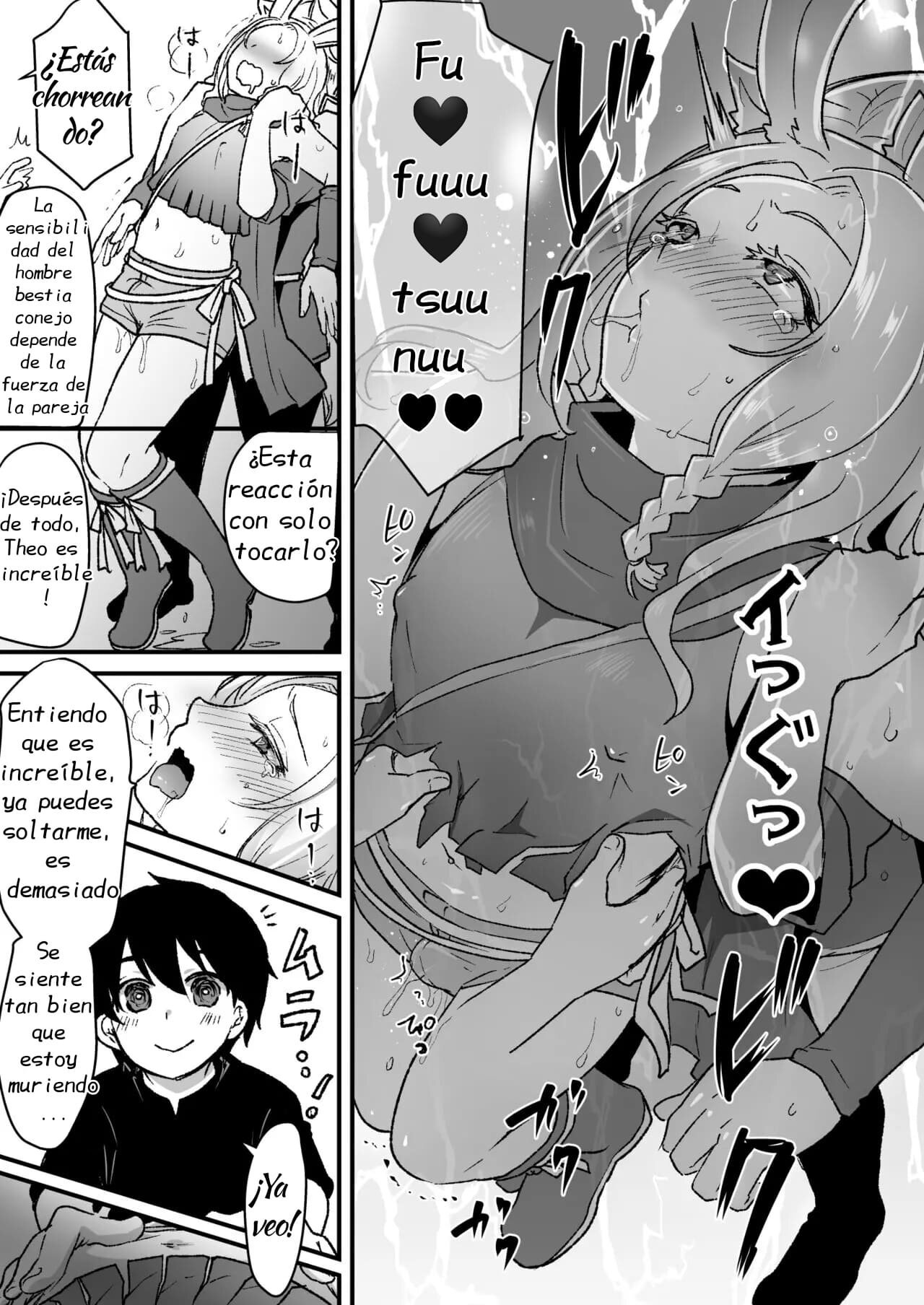 Manga of The strongest Shota and rabbit brother - 4