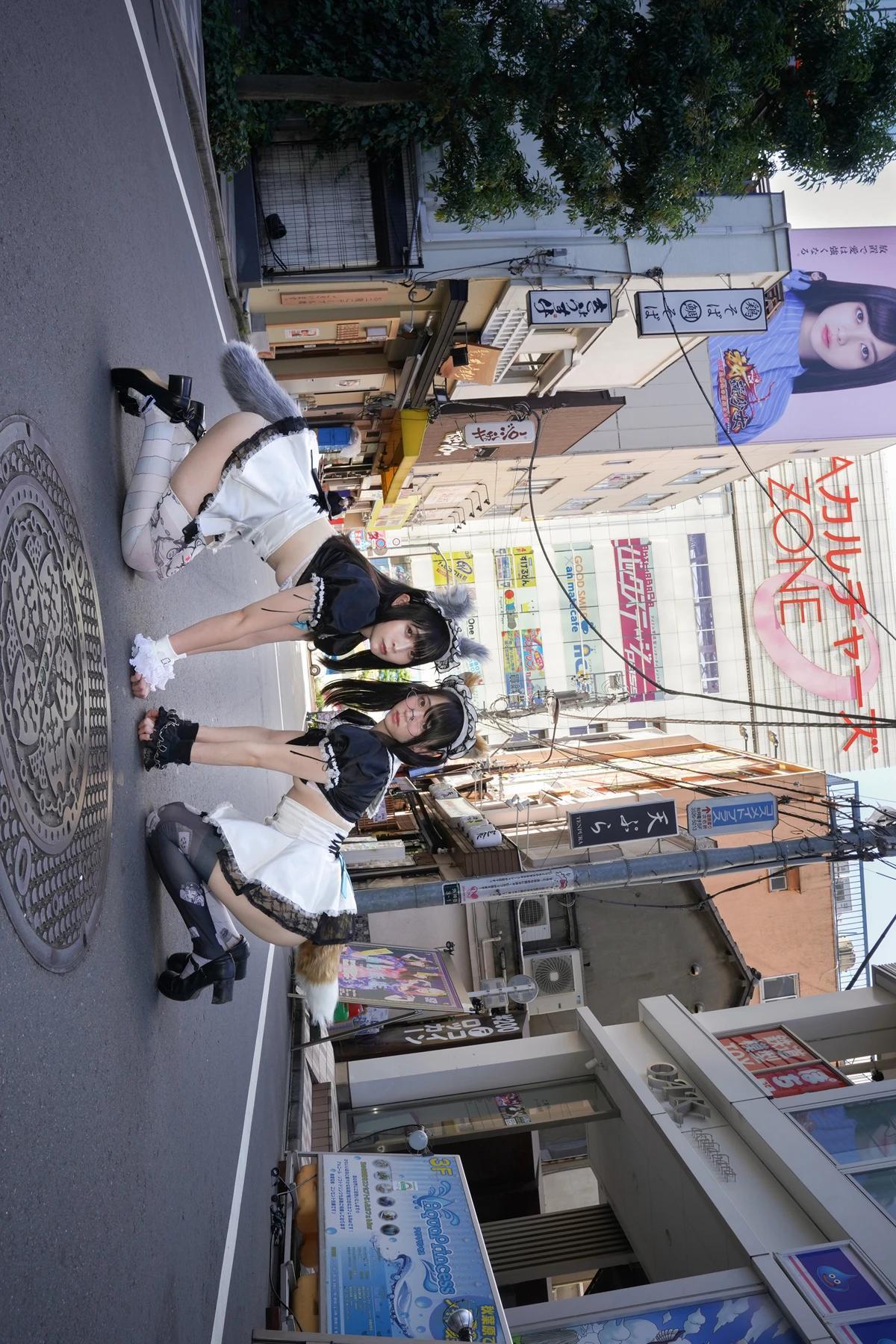 Sui Utatane うたたね翠, Mizuna Shione 水那しおね, 写真集 「野生のメイドがあらわれた！」 Set.03(31)