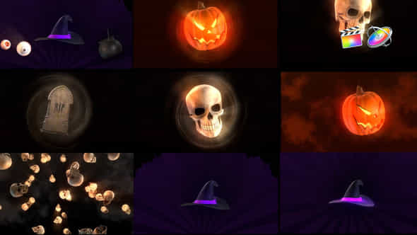 Halloween Spooky Transitions - VideoHive 40497732