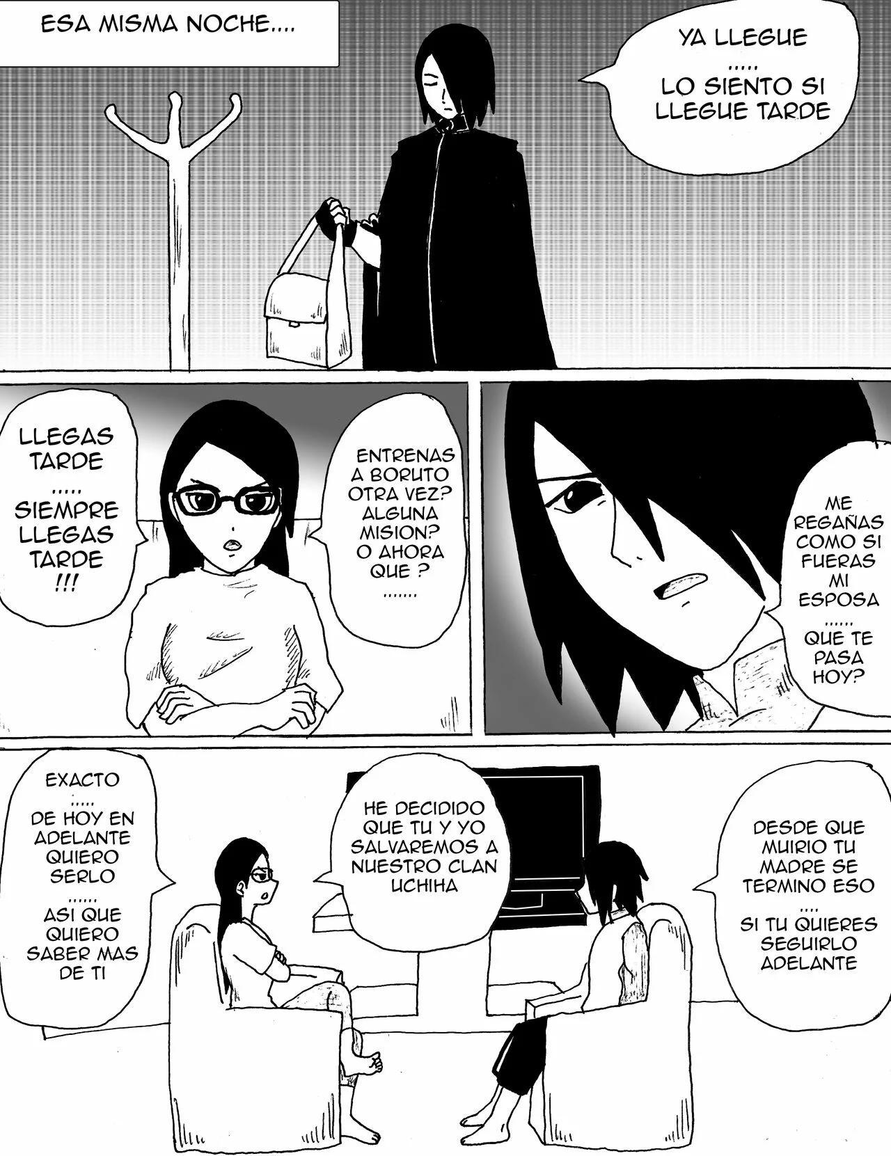 INCESTO ENTRE SADARA Y SASUKE - 9