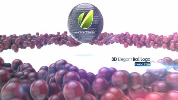 3D Elegant Ball Logo | Corporate - VideoHive 7067263