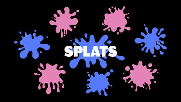 Splats Elelments - VideoHive 50433991