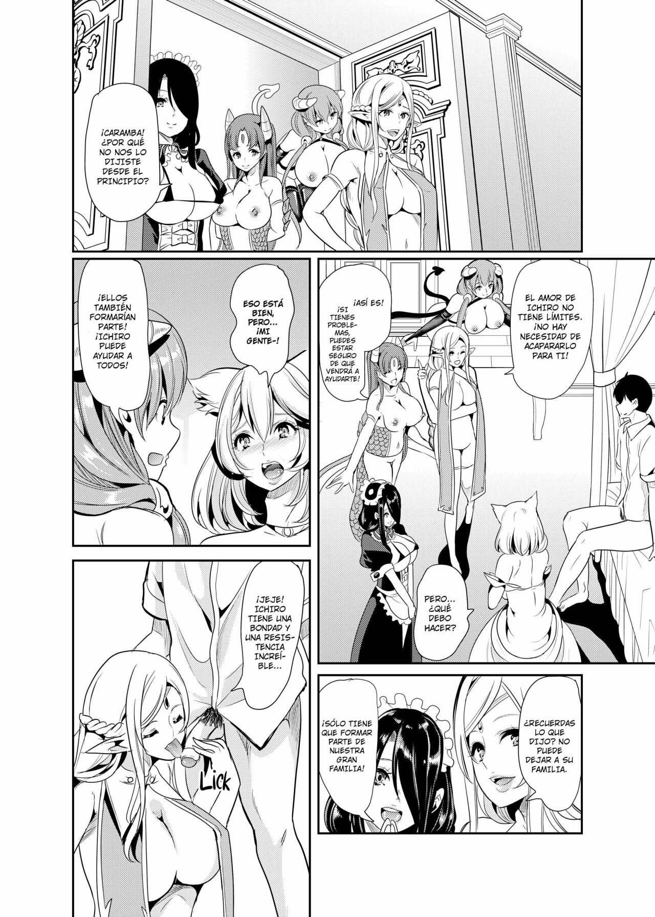 MI HAREM EN OTRO MUNDO CAPITULO 4 - 8