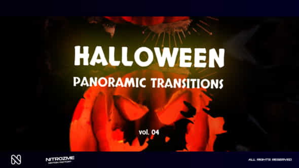 Halloween Panoramic Transitions - VideoHive 48378188