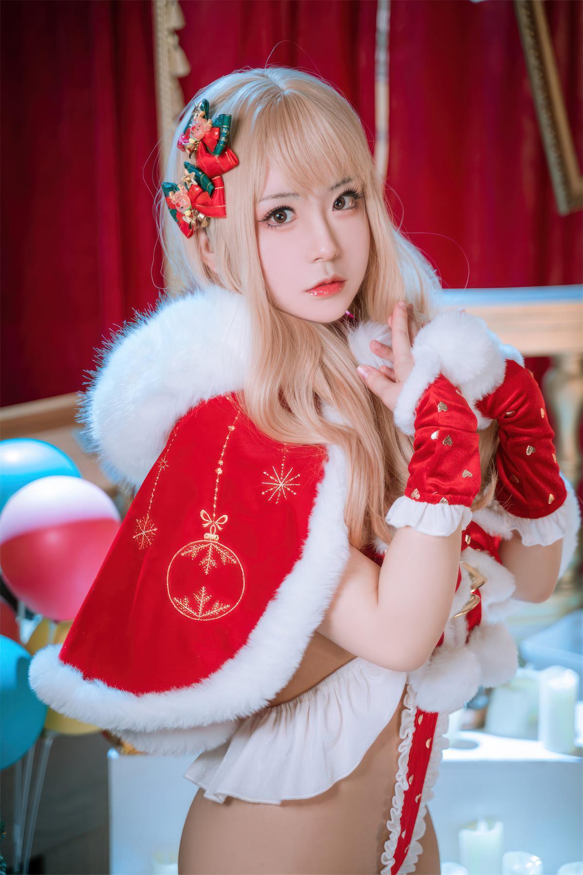 Cosplay 虎森森 圣诞精灵 Christmas(70)